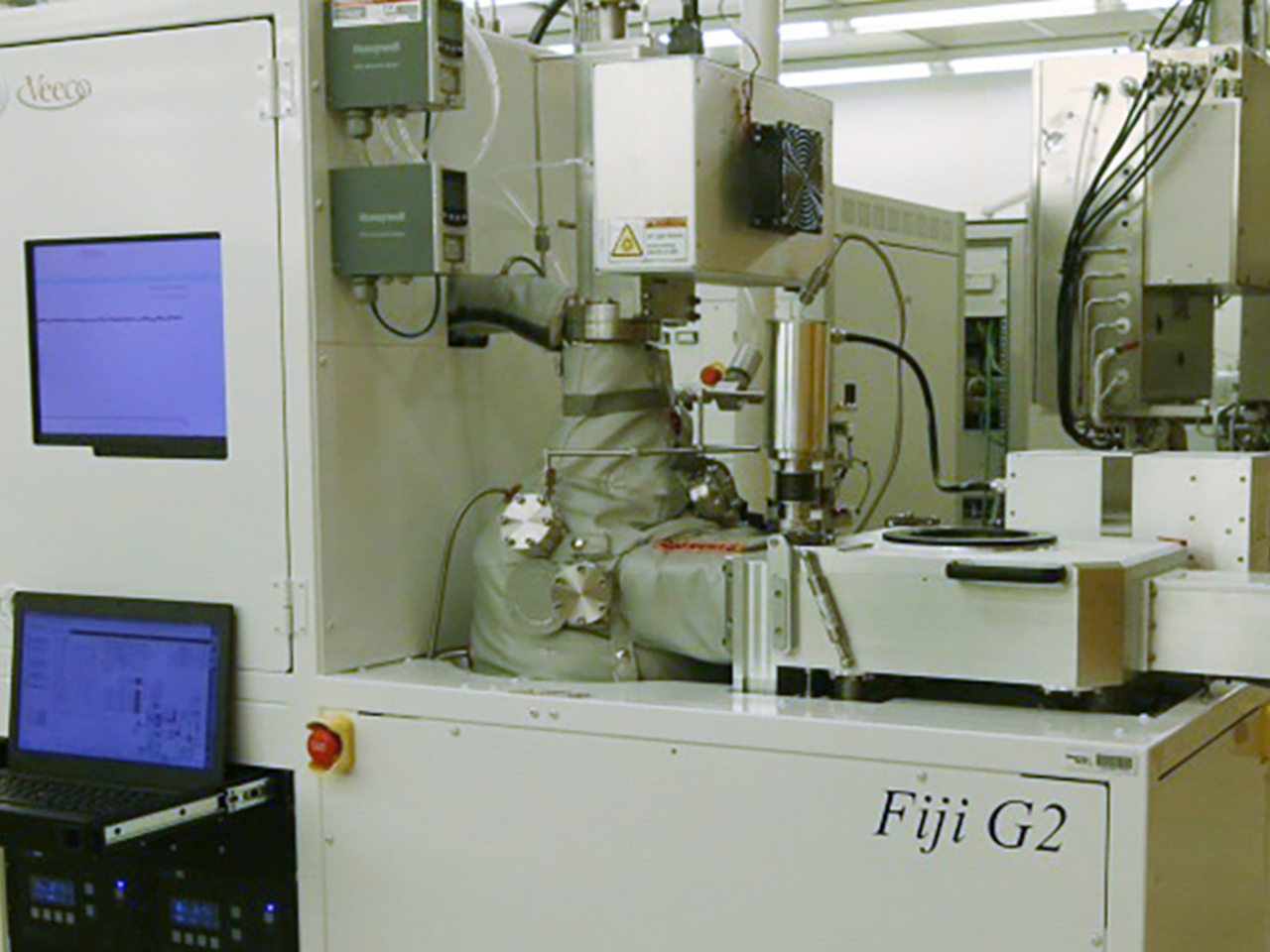 The Veeco Fiji G2 Atomic Layer Deposition system in the Marcus inorganic cleanroom at Georgia Tech.