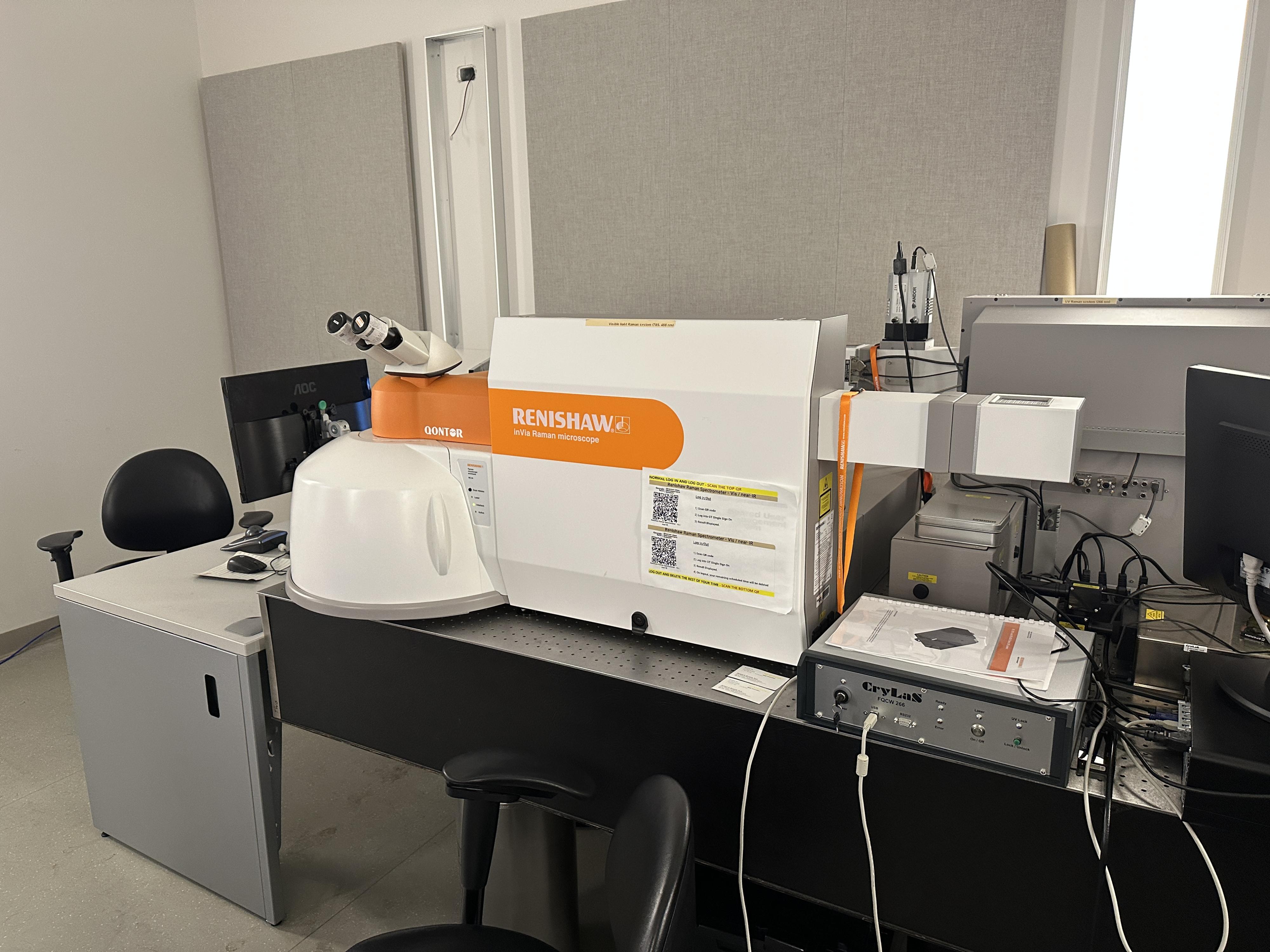 Renishaw Qontor Confocal Raman Microscope 