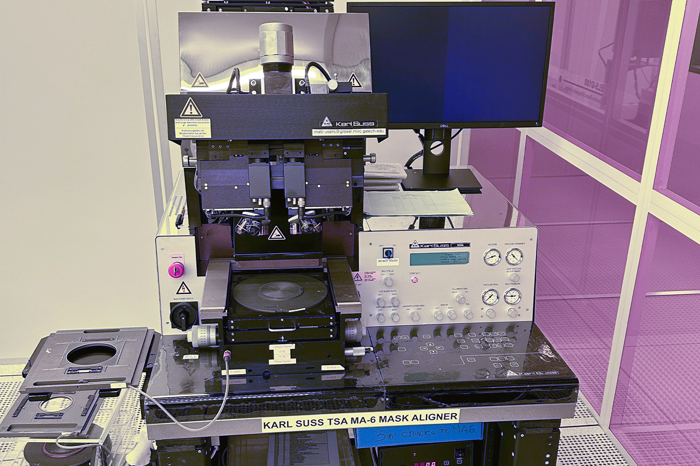 Karl Suss TSA MA6 Mask Aligner at Georgia Tech