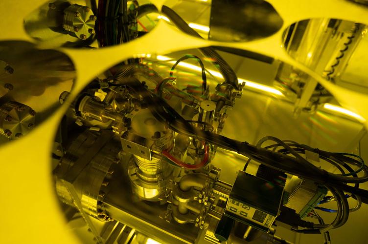 Advanced microfabrication equipment inside Georgia Tech’s cleanroom facility supports the fabrication and characterization of semiconductor devices, quantum technologies, and other nanoscale research innovations.